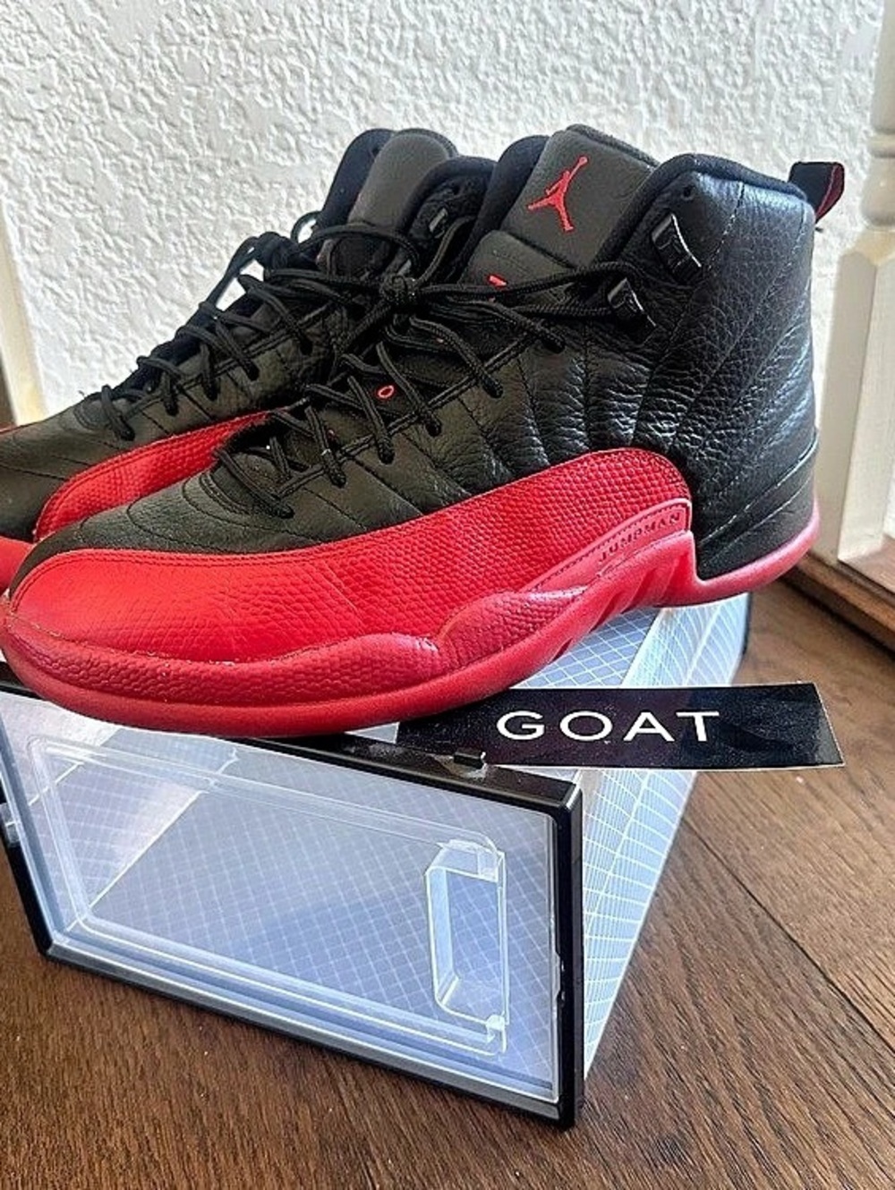 Jordan Air Jordan 12 Retro 'Flu Game' (2016) 'Flu Game' Sneakers Red & Black US